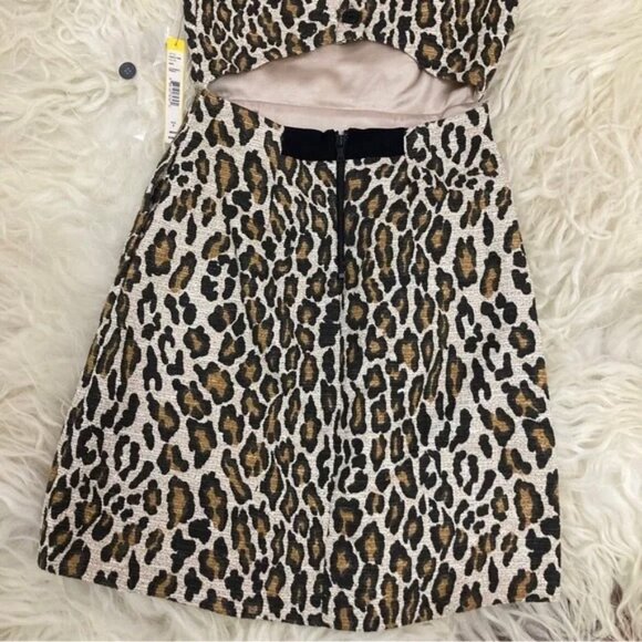 ALICE + OLIVIA Animal Print Mini Dress - Picture 6 of 16